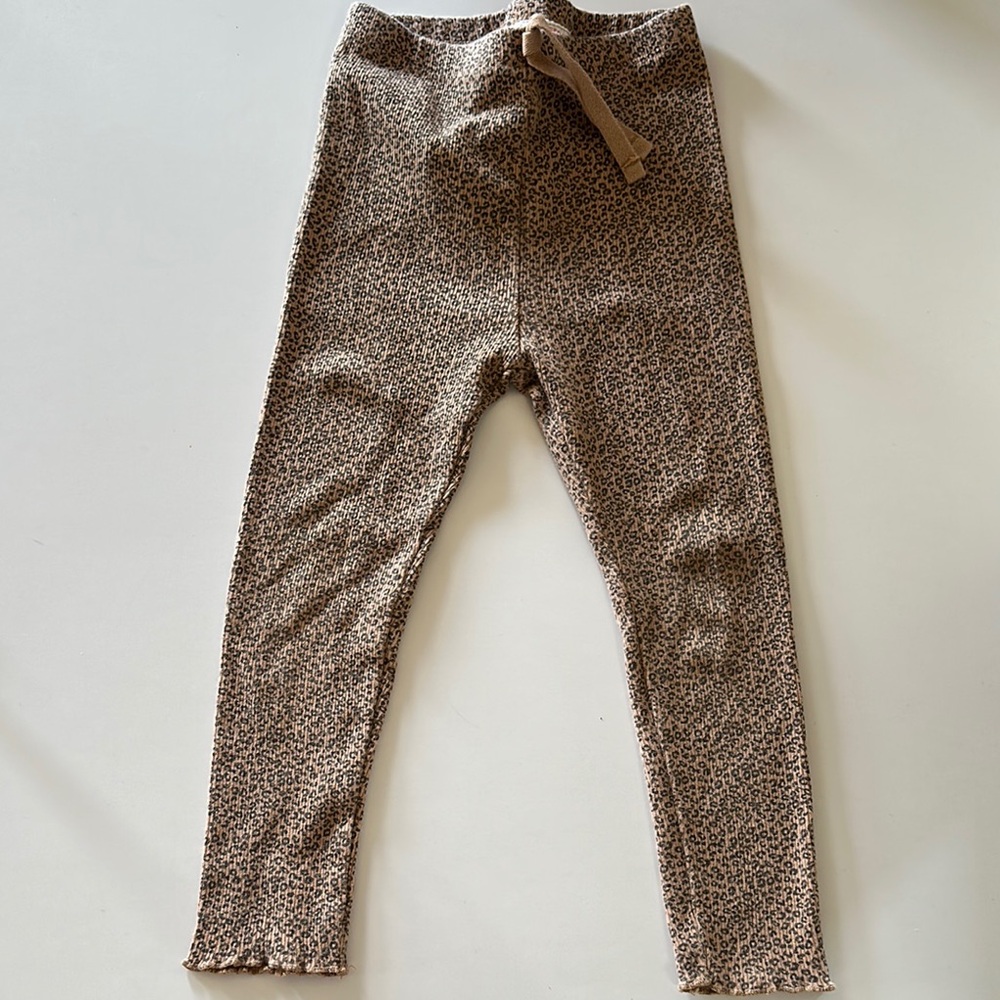 Leopard Print Kids Leggings